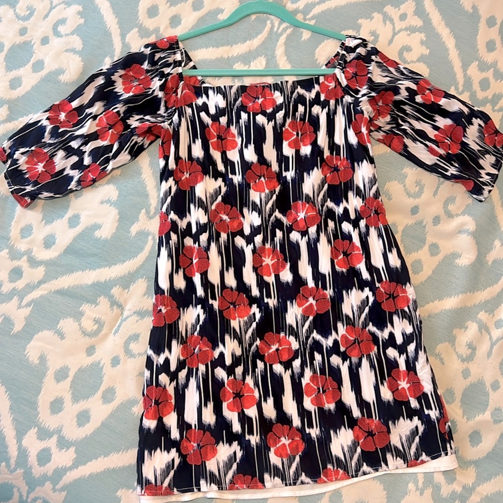 Trina Turk 3/4 length sleeve dress